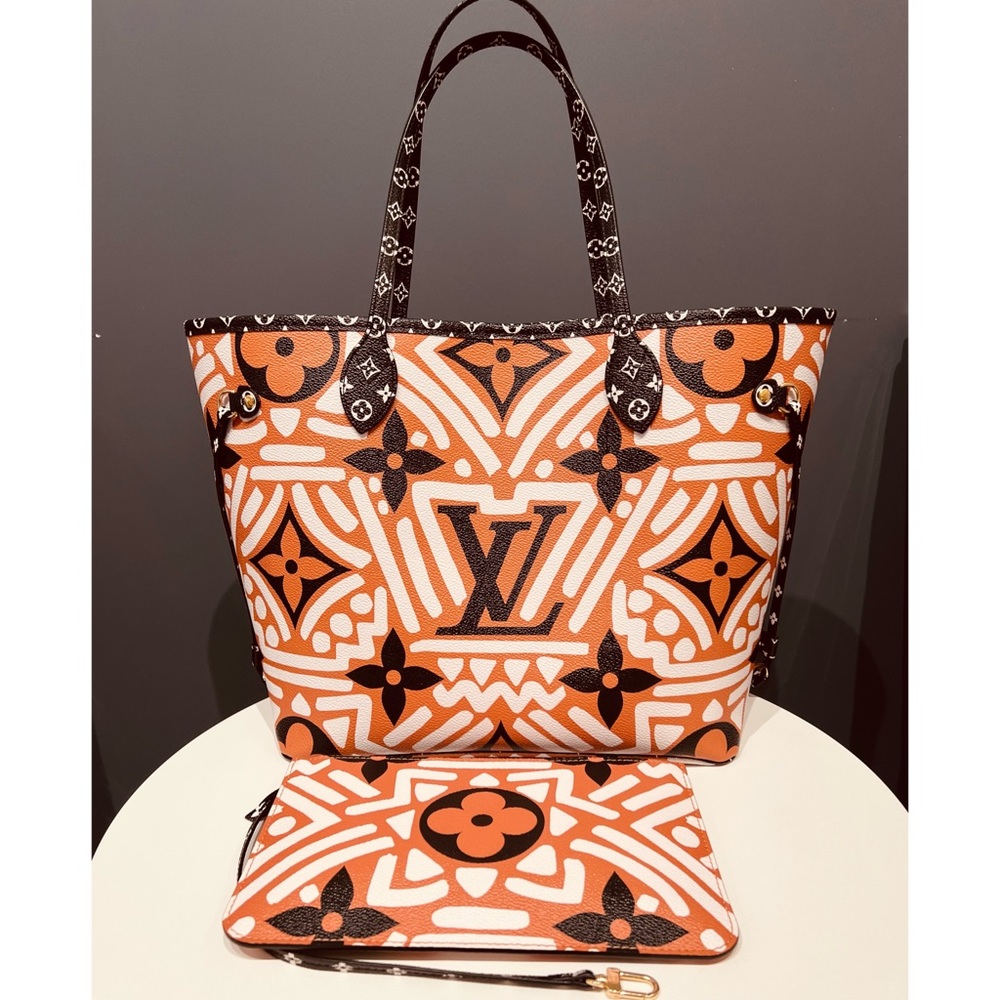 LOUIS VUITTON CRAFTY BLACK JUNGLE MM NEVERFULL